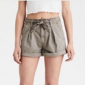 American Eagle Paperbag Shorts.